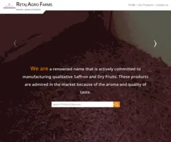 Retajagrofarms.in(Retaj Agro Farms) Screenshot