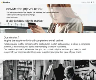 Retalco.com(Integrated e) Screenshot