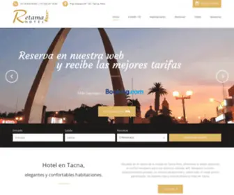 Retamahotel.com(Hotel en Tacna) Screenshot