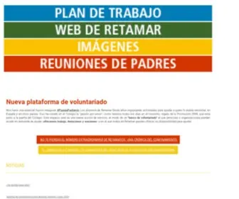 Retamar.com(Colegio Internacional de familias en Madrid) Screenshot