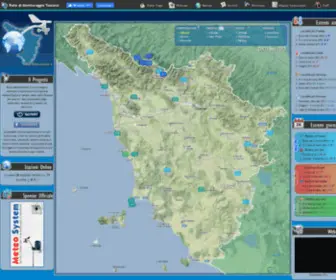 Rete-Meteotoscana.it(Rete Stazioni Meteo Toscana) Screenshot