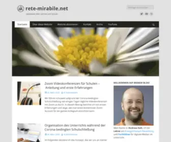 Rete-Mirabile.net(Gedanken) Screenshot