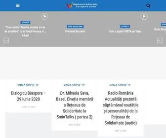 Reteauadesolidaritate.com(Rețeaua de Solidaritate) Screenshot