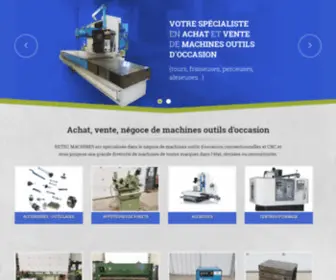 Retec-Machines.com(Achat, vente, n) Screenshot