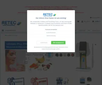 Retec-Water-Technology.de(Osmoseanlagen) Screenshot