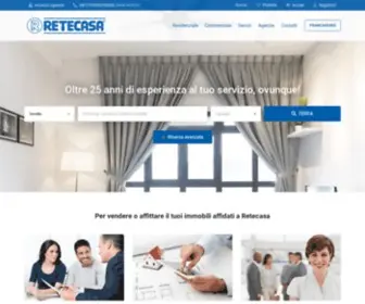 Retecasa.it(Franchising immobiliare) Screenshot