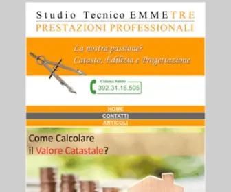 Retecatastaleitaliana.it(STUDIO TECNICO EMMETRE) Screenshot