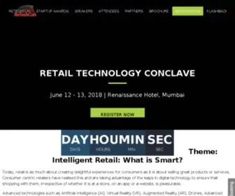 Retechcon.com(Retail Technology Conclave (ReTechCon) Screenshot