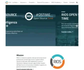 Reteitalianaopensource.net(RIOS) Screenshot