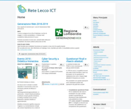 Reteleccoict.it(Servizio sospeso) Screenshot