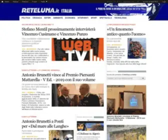 Reteluna.it(Il Network di informazione locale in tutta Italia) Screenshot