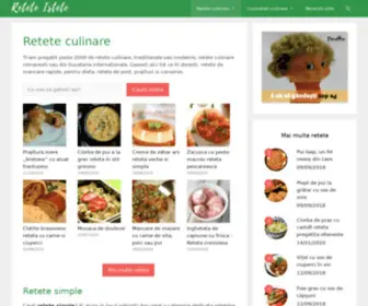 Retete-Istete.ro(Retete culinare simple) Screenshot