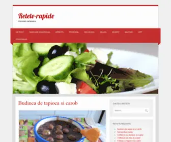 Retete-Rapide.com(Mancare sanatoasa) Screenshot