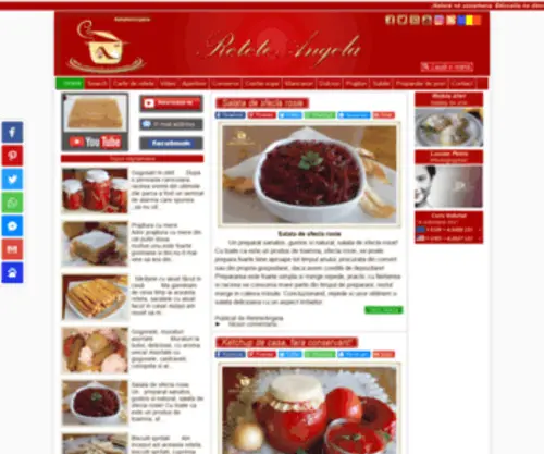 Reteteangela.com(Retete culinare simple si gustoase) Screenshot