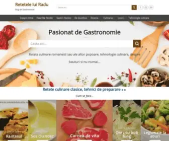 Reteteleluiradu.ro(Retetele lui Radu (Gastronomie)) Screenshot