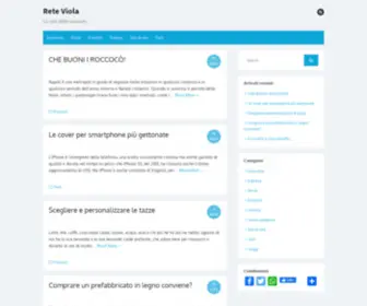 Reteviola.org(Rete Viola) Screenshot