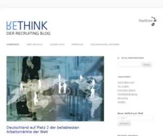 Rethink-Blog.de(StepStone Blog) Screenshot