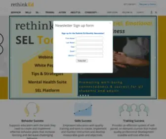 Rethinked.com(Rethink Ed) Screenshot