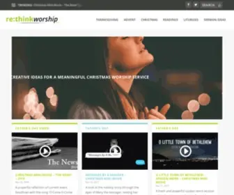 Rethinkworship.com(Think Worship) Screenshot