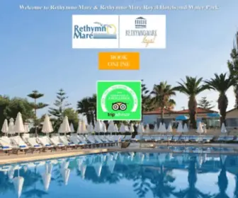 Rethymnomare.gr(Rethymno Mare & Rethymno Mare Royal Hotel) Screenshot