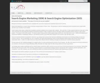 Reticlewebmarketing.com(SEO Dayton) Screenshot