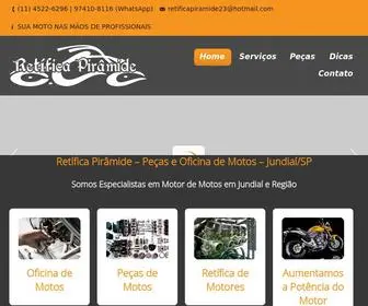 Retificapiramidemotos.com.br(Retífica Pirâmide Jundiaí) Screenshot