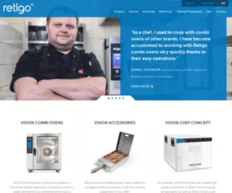 Retigo.com(Company Retigo) Screenshot