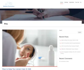 Retinaextension.com(LKC Technologies) Screenshot