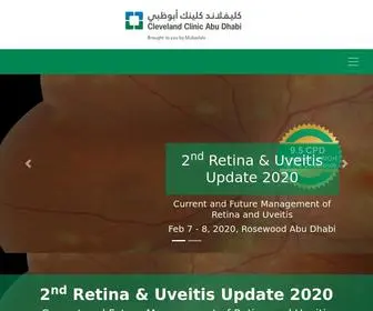 Retinauveitisupdate.com(CCAD Retina Conference) Screenshot