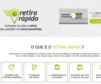 Retirarapido.com.br(Retirarapido) Screenshot