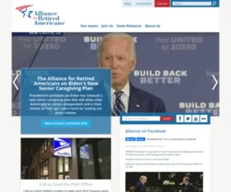 Retiredamericans.org(Retiredamericans) Screenshot