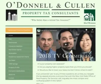 Retiredassessor.com(O'Donnell & Cullen Property Tax Consultants) Screenshot