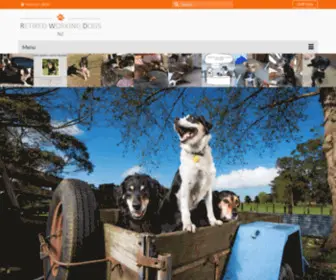Retiredworkingdogs.org.nz(Retired Working Dogs NZ) Screenshot