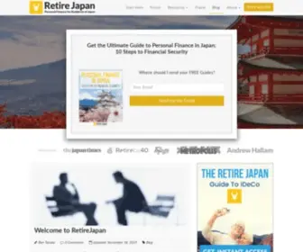 Retirejapan.info(Retire Japan) Screenshot