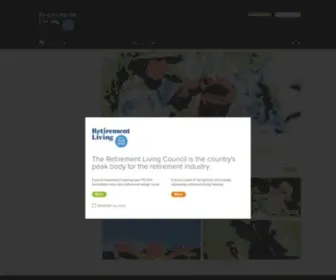 Retirementliving.org.au(Retirement Living) Screenshot