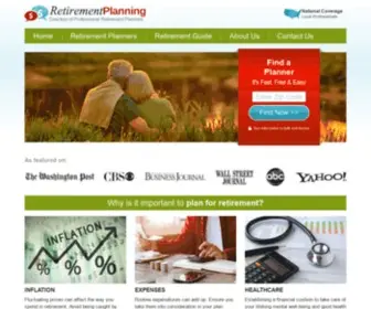 Retirementplanning.net(Find Top Retirement Planners With) Screenshot