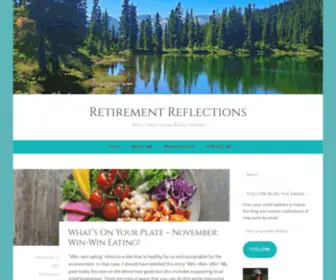Retirementreflections.com(What I Wish I Knew Before I Retired) Screenshot