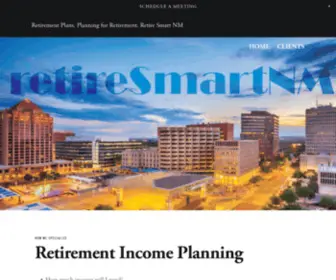 Retiresmartnm.com(RetireSmart NM) Screenshot