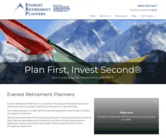 Retirewitheverest.com(Everest Retirement Planners) Screenshot