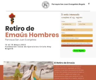 Retiroemaushombressjuanevangelista.com(Retiro de Emaús Hombres San José de Calasanz) Screenshot