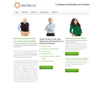 Retirum.mx(PENSIÓN IMSS) Screenshot