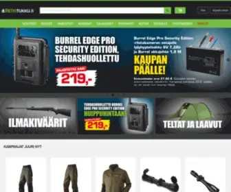 Retkitukku.fi(Kaikki mets) Screenshot