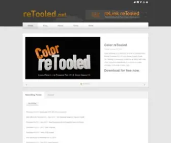 Retooled.net(Editing, Design, Tools) Screenshot