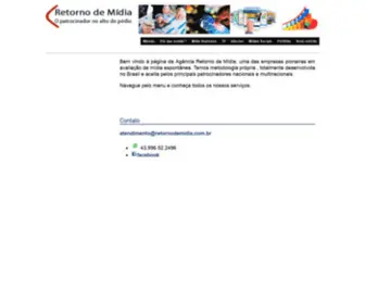 Retornodemidia.com.br(Retornodemidia) Screenshot
