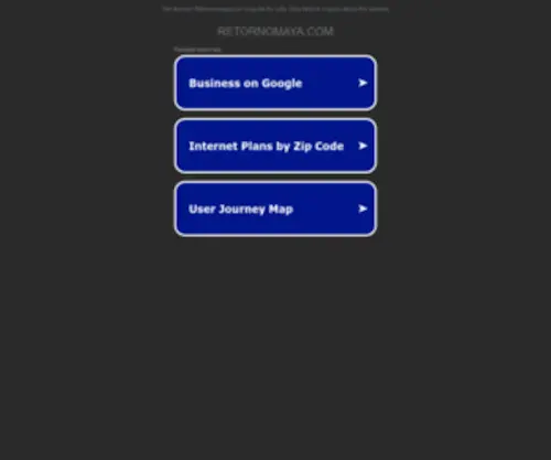 Retornomaya.com(Retorno Maya) Screenshot