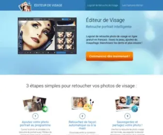 Retouche-Photo-Visage.fr(Logiciel de retouche photo visage) Screenshot