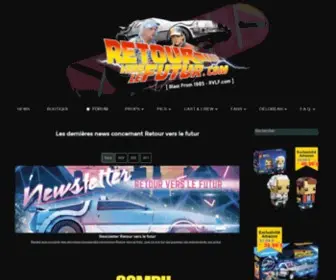 Retourverslefutur.com(Back to the future) Screenshot