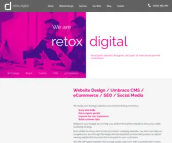 RetoxDigital.com(Web Design Agency) Screenshot