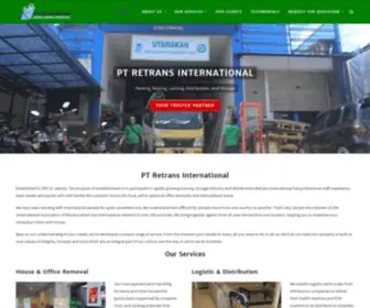 Retransinternational.com(PT Retrans International) Screenshot