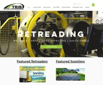 Retread.org(Tire Retread & Repair Information Bureau (TRIB)) Screenshot